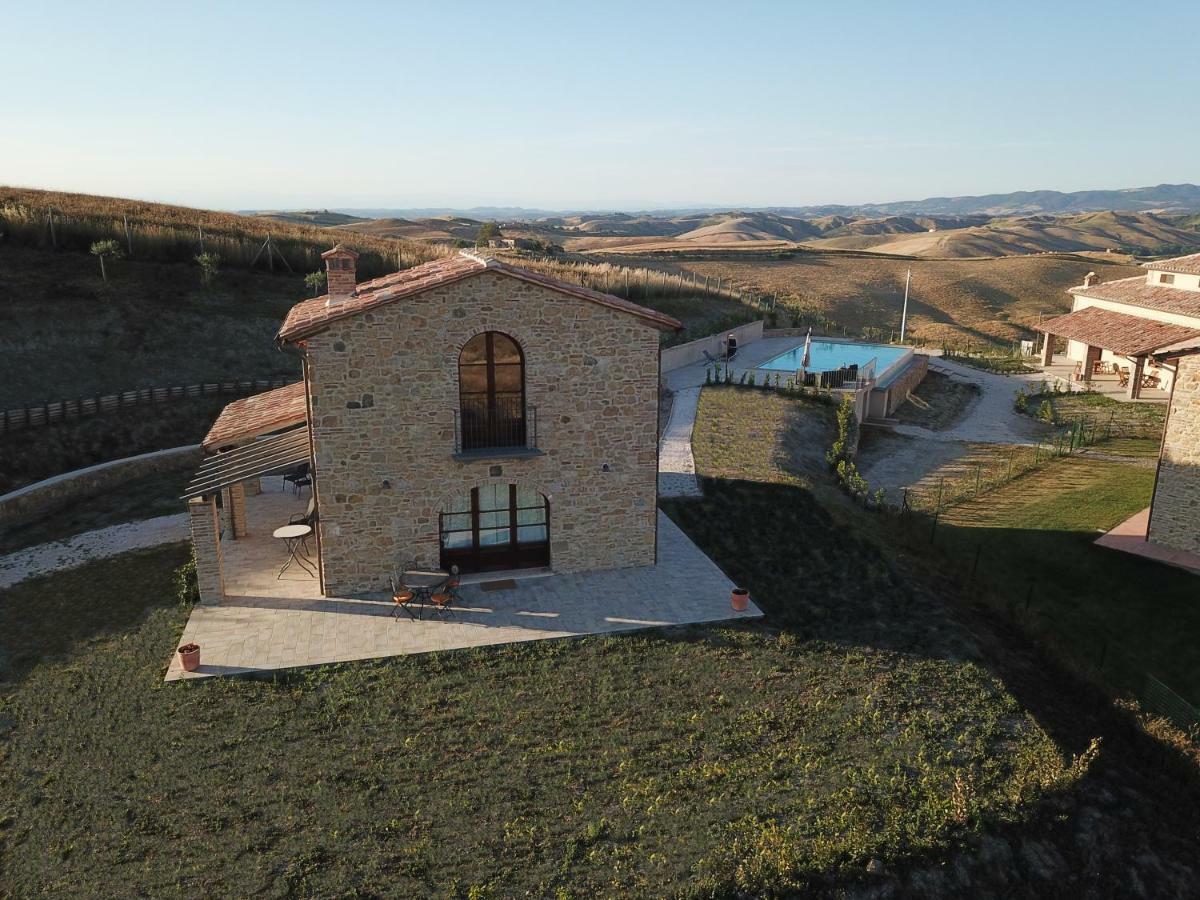 I Tre Casali Apartamento Volterra Exterior foto